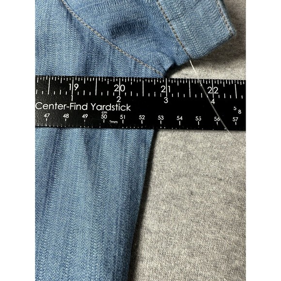 Sister Mary Abigail Embroidered  Short‎ Sleeve Linen Shirt Dress Small floral - Picture 6 of 6